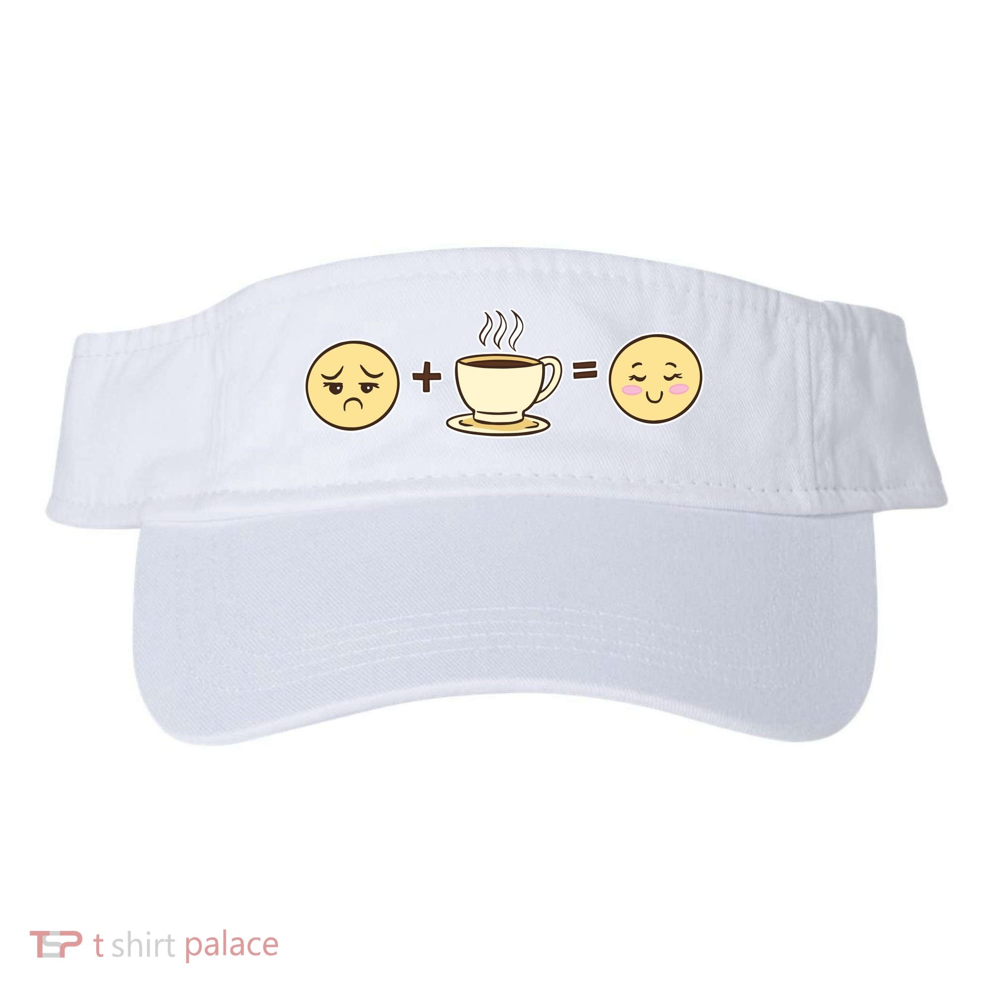 Coffee Emoji Visor