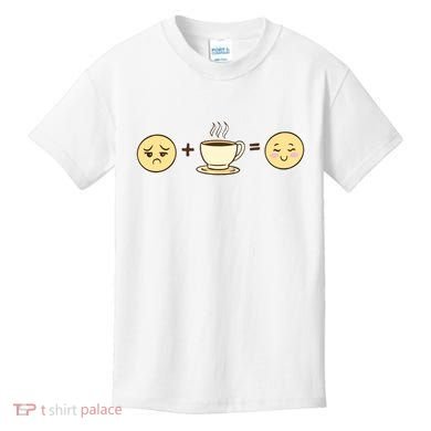 Coffee Emoji Kids T-Shirt