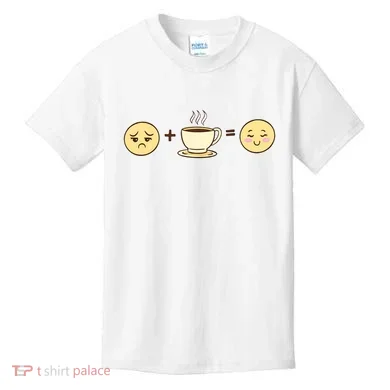Coffee Emoji Kids T-Shirt