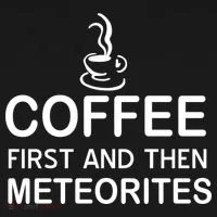 Coffee First And Then Meteorites Bucket Hat thumb 4