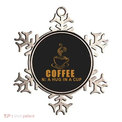 Coffee Hug In A Cup Funny Ornament