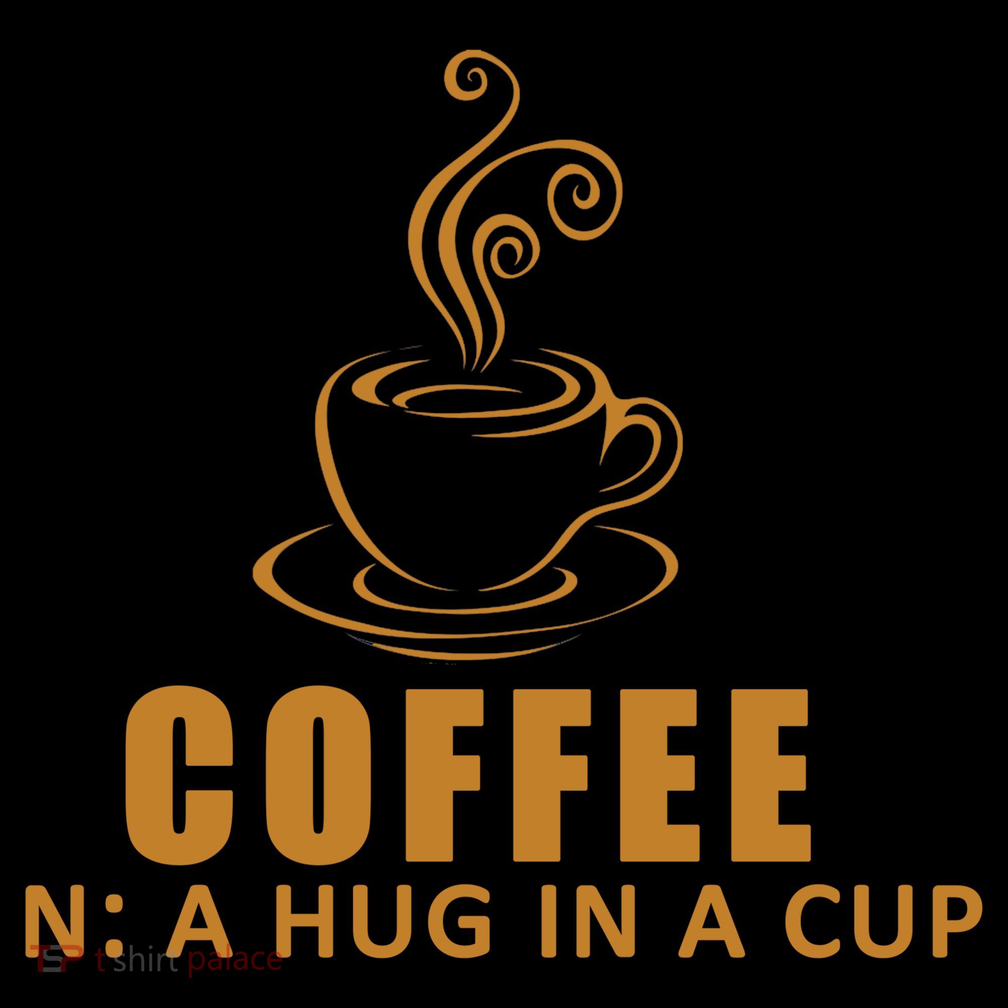 Coffee Hug In A Cup Funny Women's Tank Top