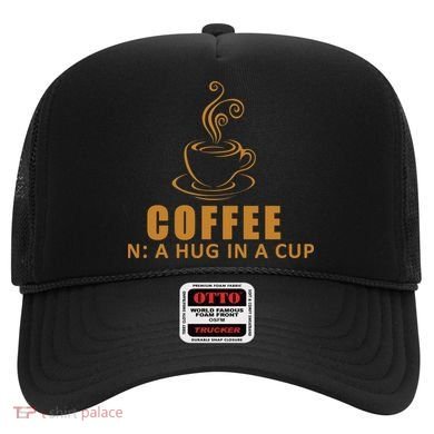 Coffee Hug In A Cup Funny Hat