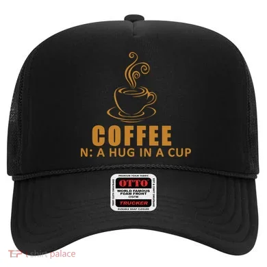 Coffee Hug In A Cup Funny Hat
