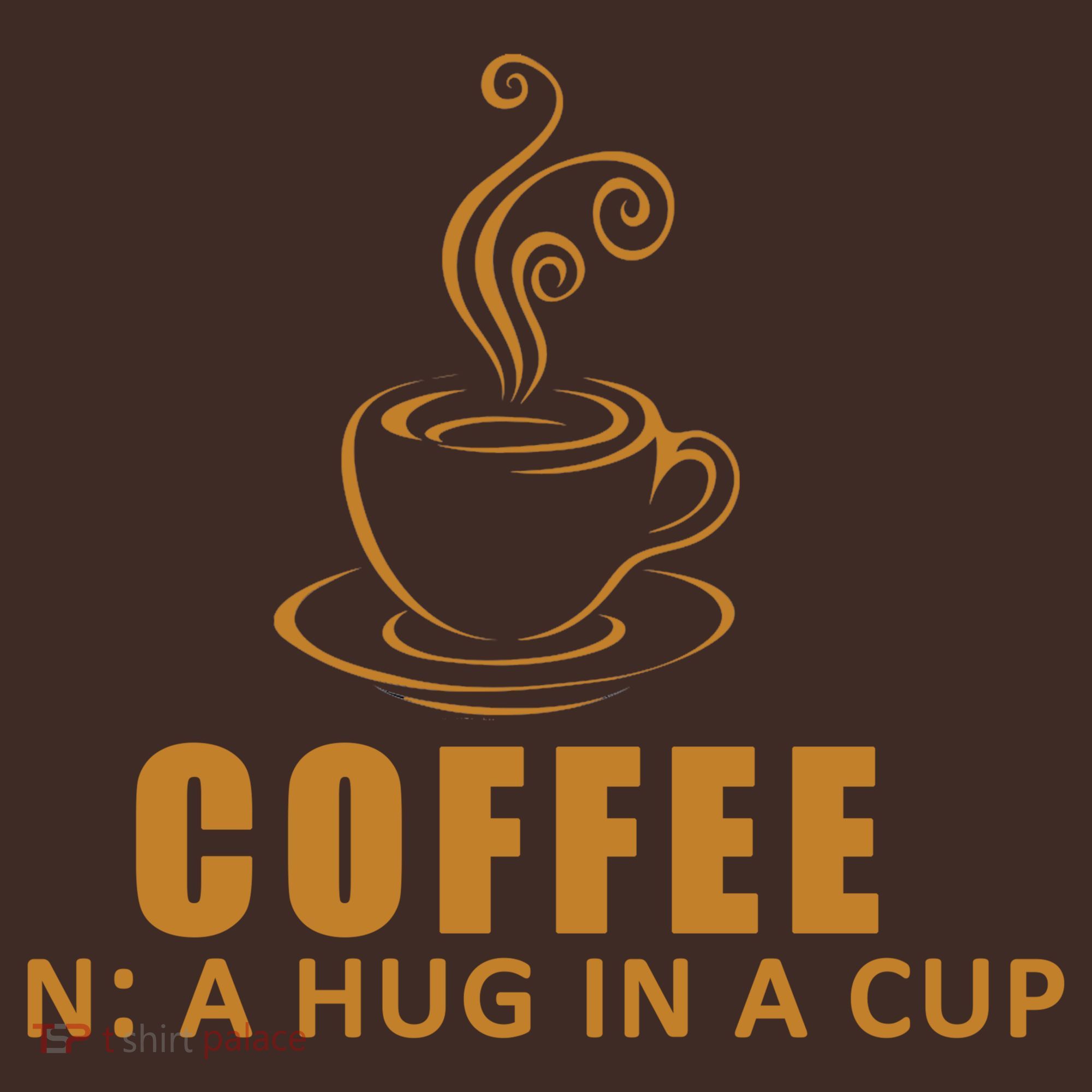 Coffee Hug In A Cup Funny Baby Bodysuit