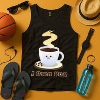 Coffee I Own You Tank Top thumb 4