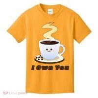 Coffee I Own You Kids T-Shirt thumb 0