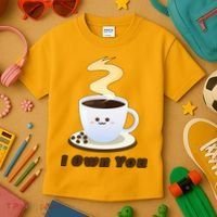 Coffee I Own You Kids T-Shirt thumb 3