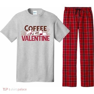 Coffee Is My Valentine Pajama Set