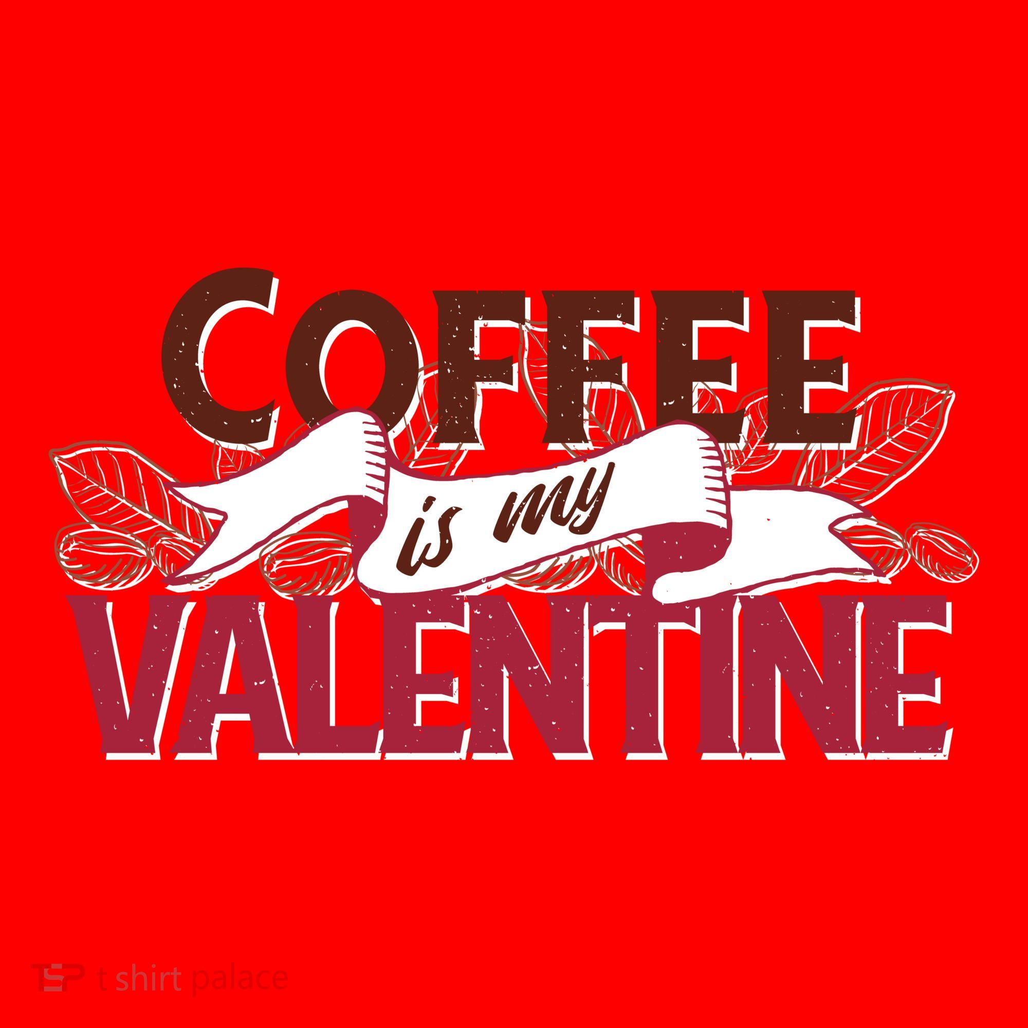 Coffee Is My Valentine Santa Hat