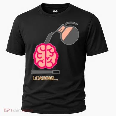 Coffee Loading Brain Cooling Performance Crew T-Shirt