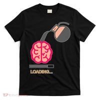Coffee Loading Brain T-Shirt thumb 0