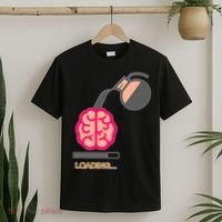 Coffee Loading Brain T-Shirt thumb 2