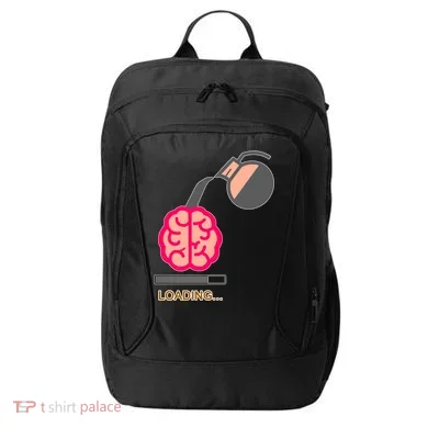 Coffee Loading Brain City Backpack