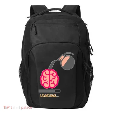 Coffee Loading Brain Transport Backpack