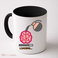 Coffee Loading Brain Coffee Mug thumb 0