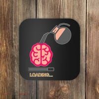 Coffee Loading Brain Coaster thumb 0