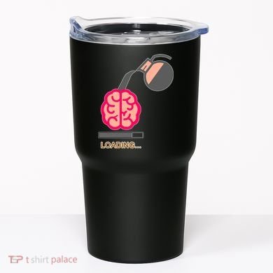 Coffee Loading Brain Tumbler