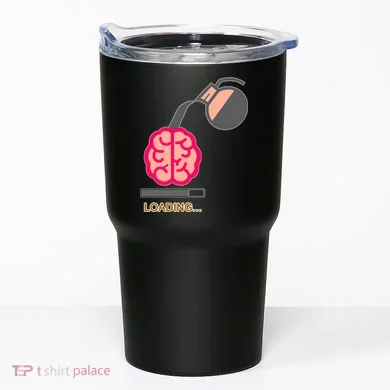 Coffee Loading Brain Tumbler