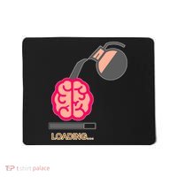 Coffee Loading Brain Mousepad thumb 0