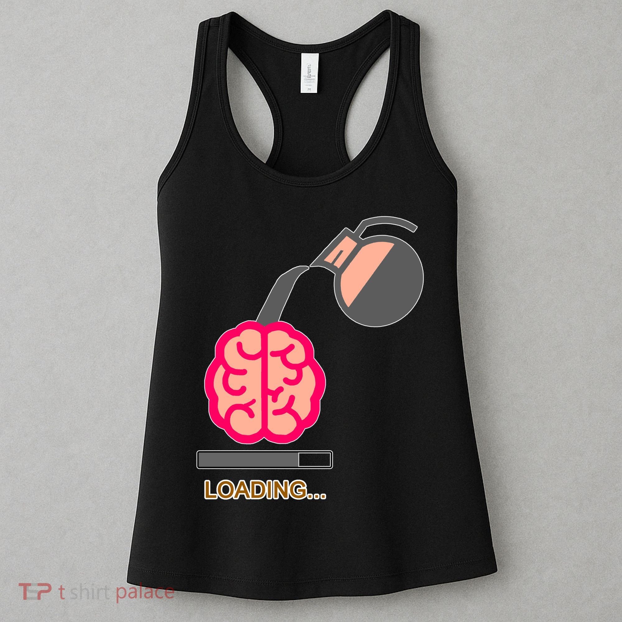 Coffee Loading Brain Women's Tank Top