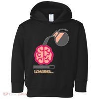 Coffee Loading Brain Toddler Hoodie thumb 0