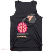 Coffee Loading Brain Tank Top thumb 0