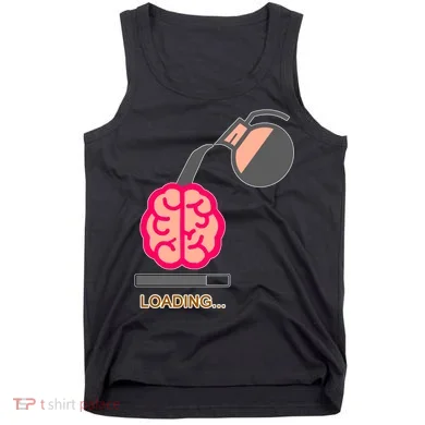 Coffee Loading Brain Tank Top