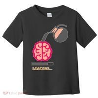 Coffee Loading Brain Toddler T-Shirt thumb 0