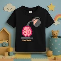 Coffee Loading Brain Toddler T-Shirt thumb 3
