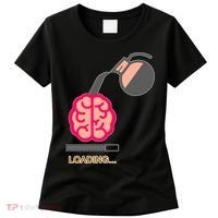 Coffee Loading Brain Women's T-Shirt thumb 0