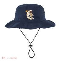 Coffee Loving Space Astronaut Moon Crest Bucket Hat thumb 0