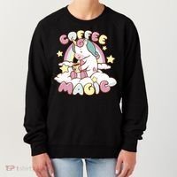 Coffee Magic Unicorn Women's Sweatshirt thumb 0