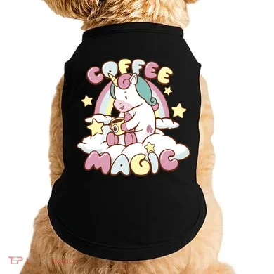 Coffee Magic Unicorn Doggie Tank