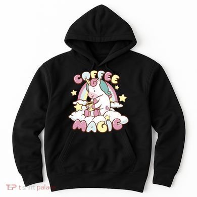 Coffee Magic Unicorn Hoodie