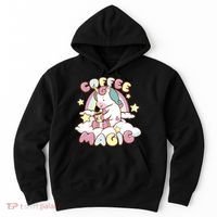 Coffee Magic Unicorn Hoodie thumb 0