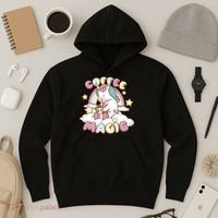 Coffee Magic Unicorn Hoodie thumb 3