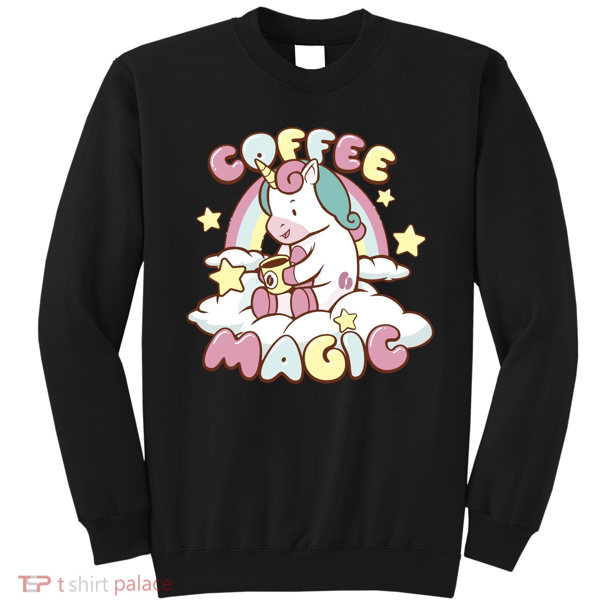 Coffee Magic Unicorn Sweatshirt
