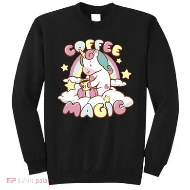 Coffee Magic Unicorn Sweatshirt