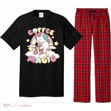 Coffee Magic Unicorn Pajama Set