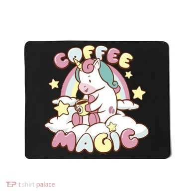 Coffee Magic Unicorn Mousepad