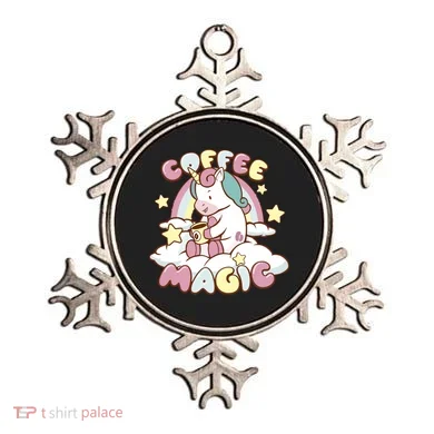 Coffee Magic Unicorn Ornament