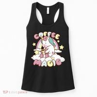 Coffee Magic Unicorn Women's Tank Top thumb 0
