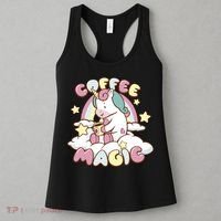 Coffee Magic Unicorn Women's Tank Top thumb 3
