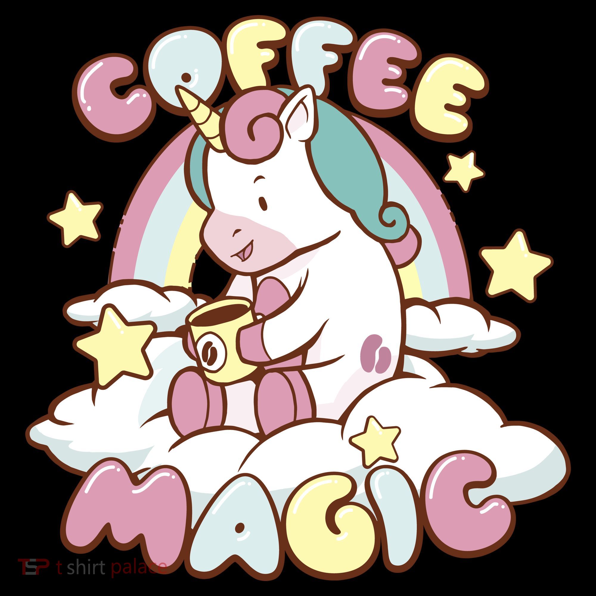 Coffee Magic Unicorn Visor