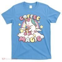 Coffee Magic Unicorn T-Shirt thumb 0