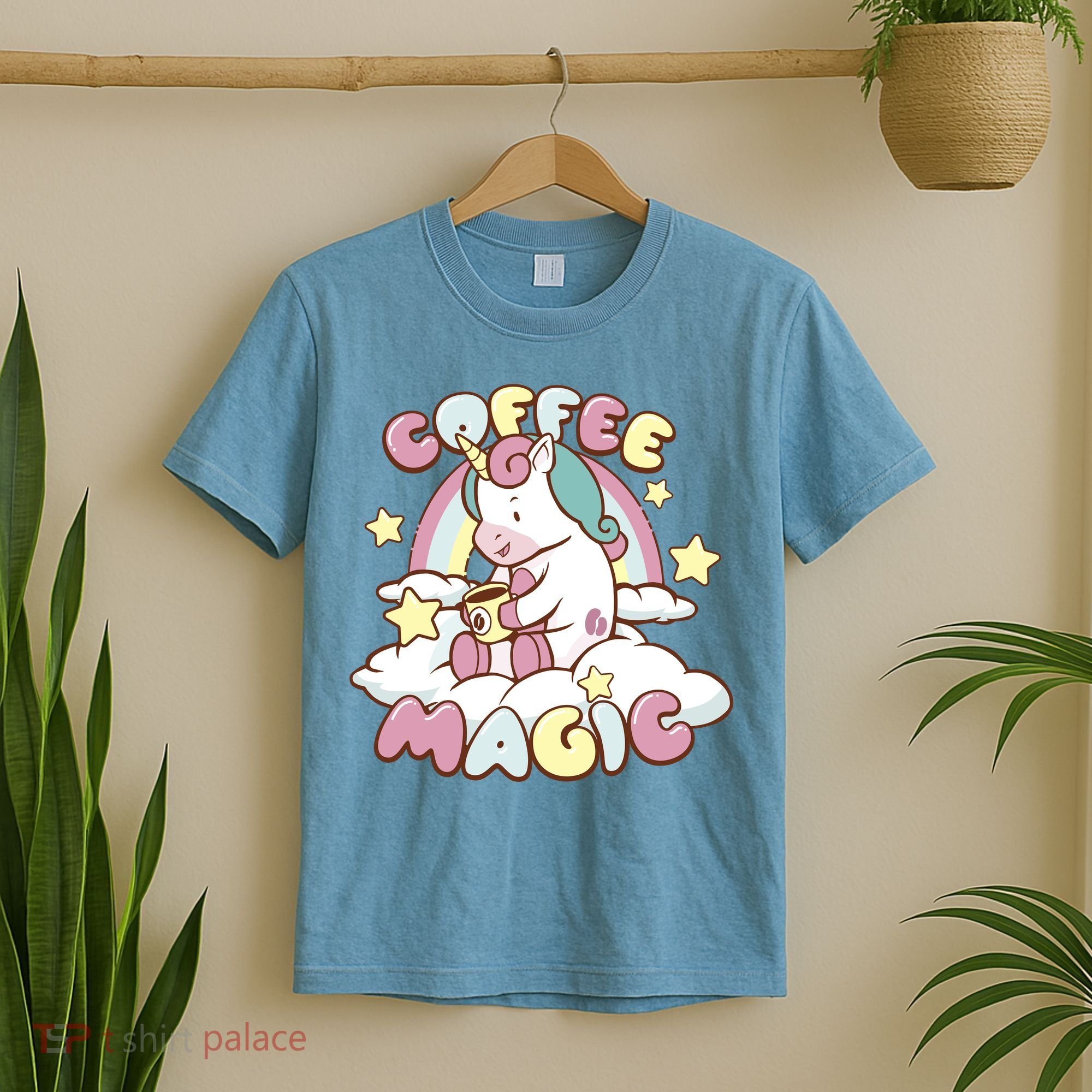 Coffee Magic Unicorn T-Shirt