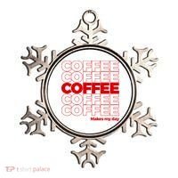 Coffee Makes My Day Thank You Bag Parody Ornament thumb 0