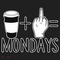 Coffee Plus Middle Finger Equals Monday Hat thumb 2