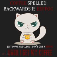 Coffee Spelled Backwards EEFOC Women's Sweatshirt thumb 2